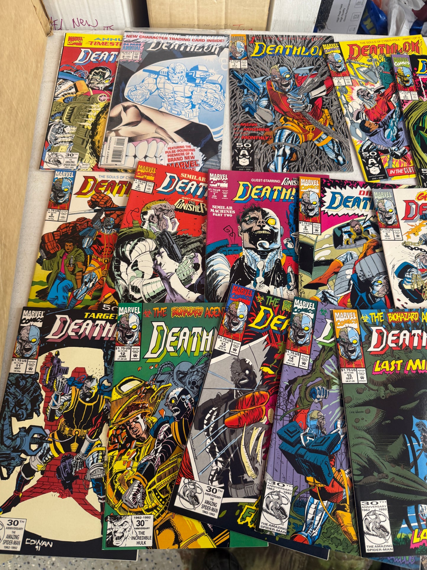 DEATHLOK 1991 #1-34 ANN 1,2 COMPLETE SET LOT FULL RUN DENYS COWAN DWAYNE MCDUFFIE
$50