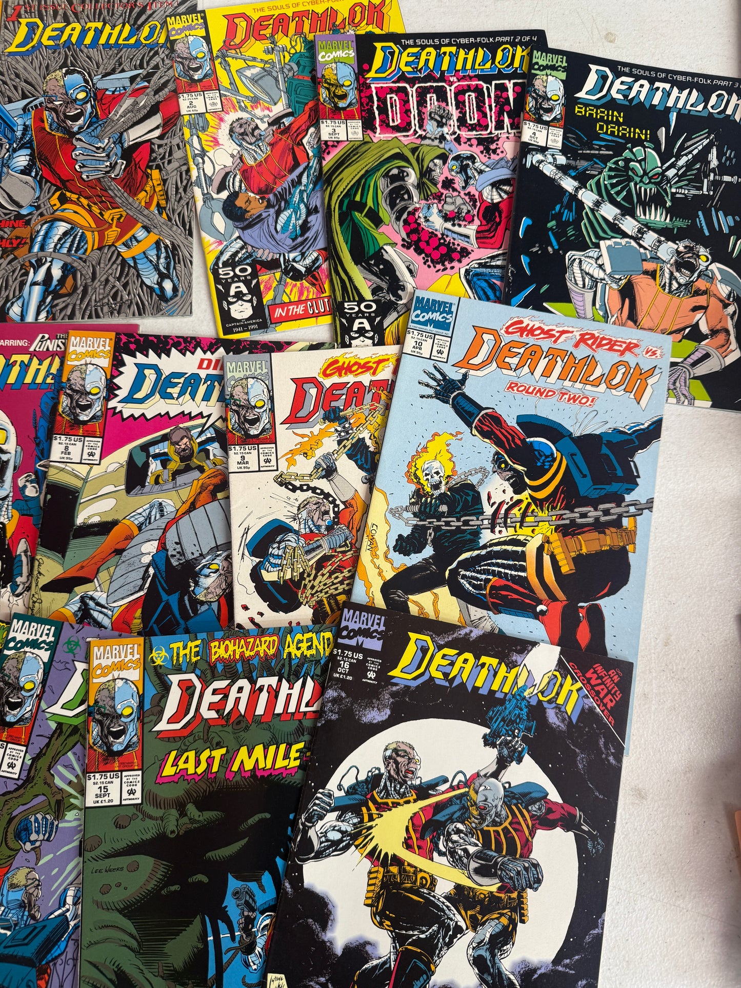 DEATHLOK 1991 #1-34 ANN 1,2 COMPLETE SET LOT FULL RUN DENYS COWAN DWAYNE MCDUFFIE
$50