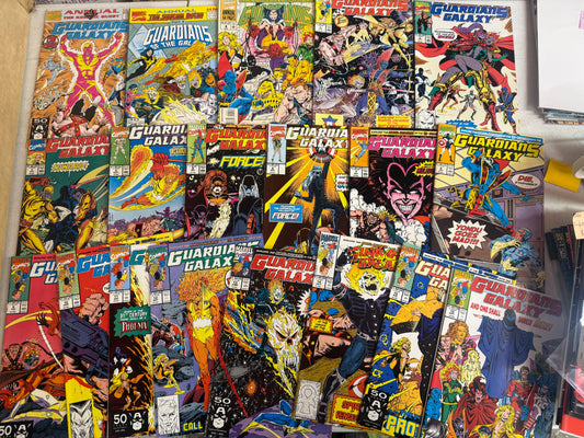 GUARDIANS OF THE GALAXY #1-62 (1990) #1 to 62 -- FULL Set +ann 1,2,4