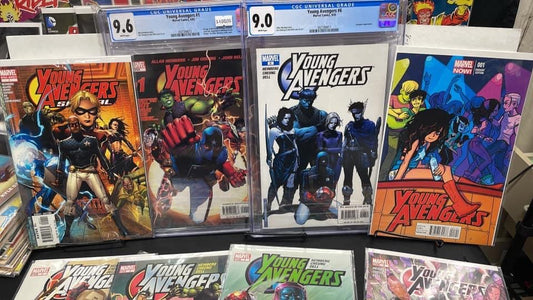 YOUNG AVENGERS #1 -10,12 (missing 11 for set)