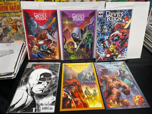 DEVIL'S REIGN #1-6 With Variants (MARVEL) ZDARSKY/ VF-NM