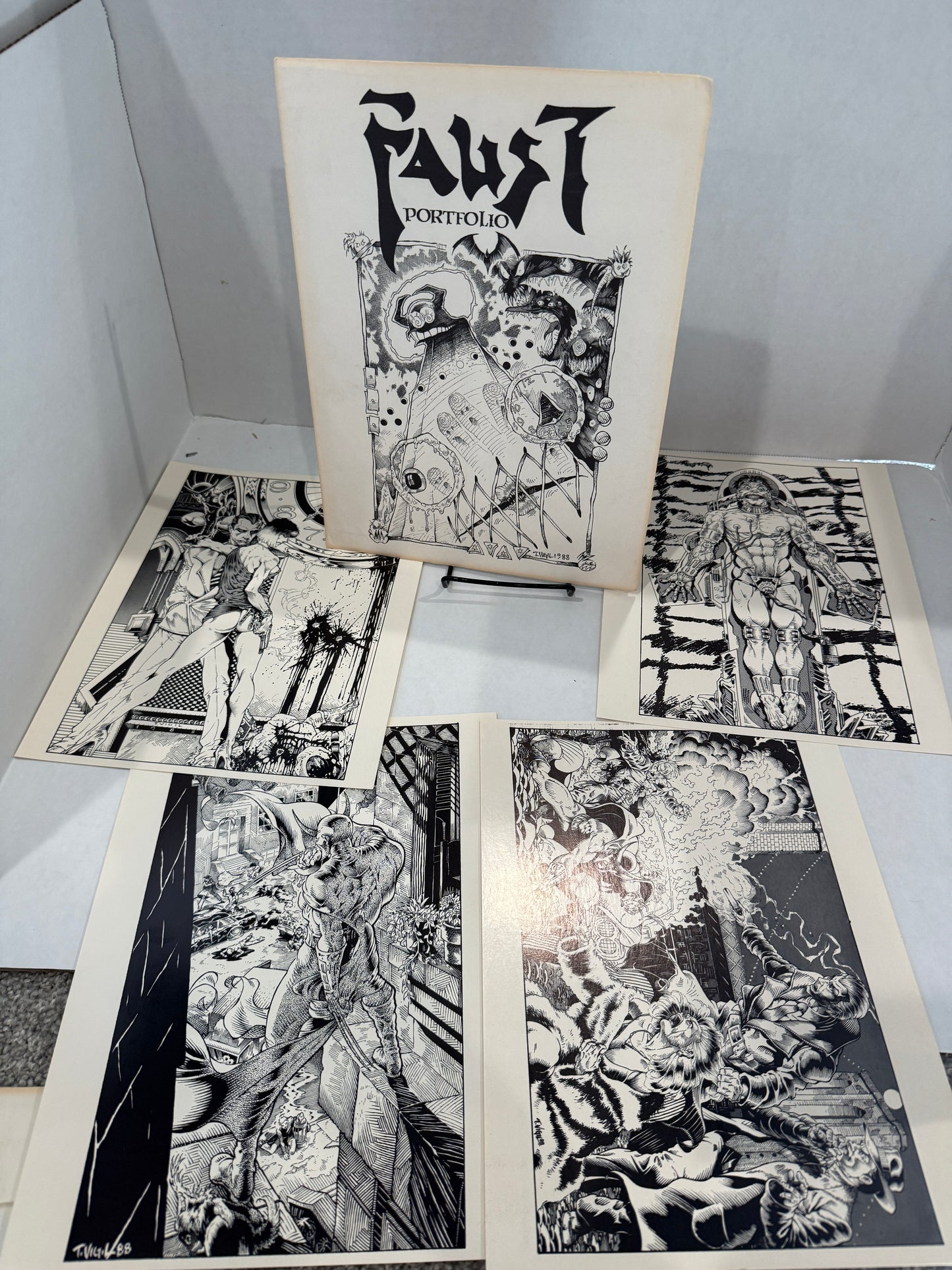 Northstar Faust Portfolio  Tim Vigil 1988 4 Prints