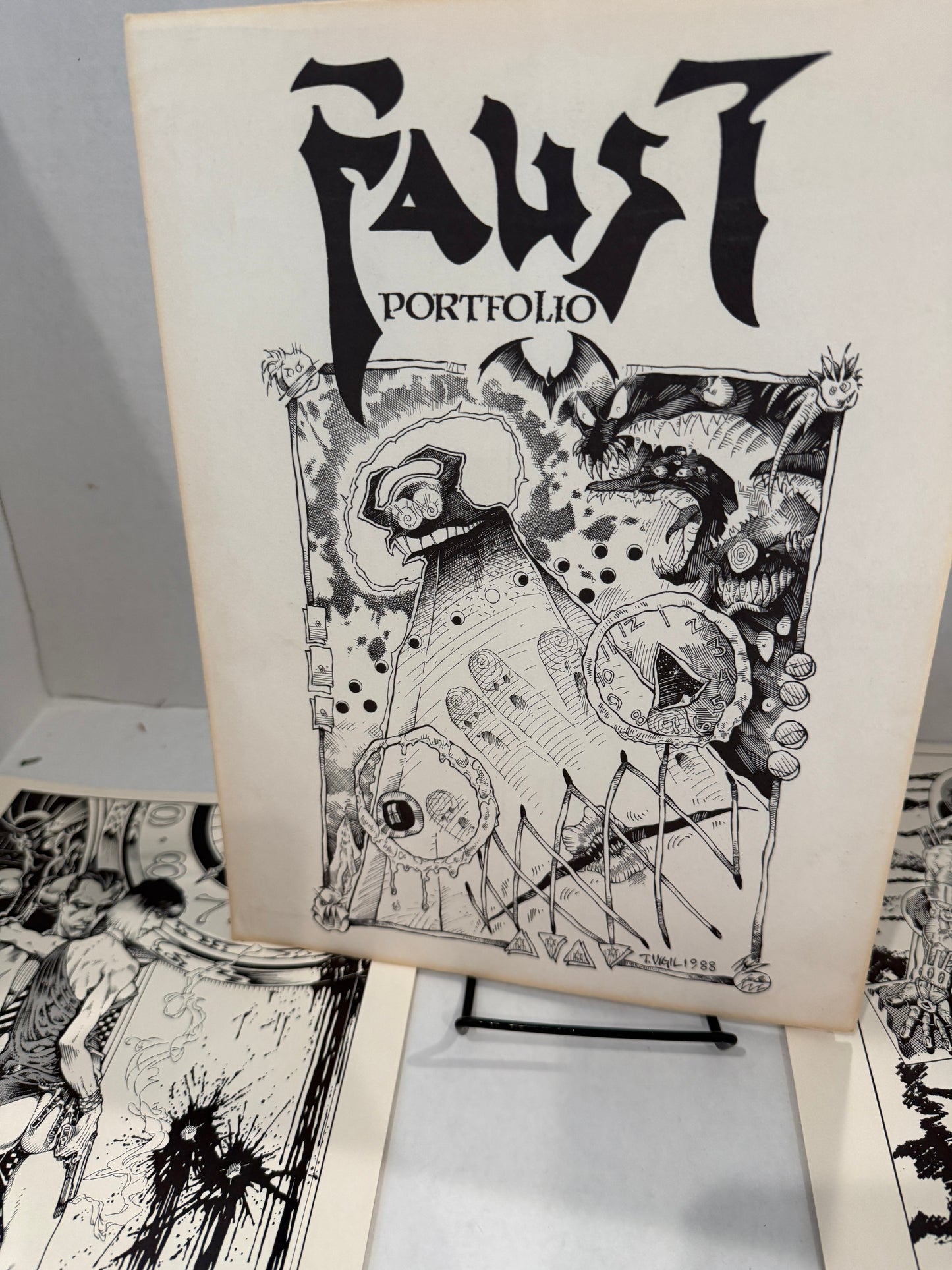 Northstar Faust Portfolio  Tim Vigil 1988 4 Prints