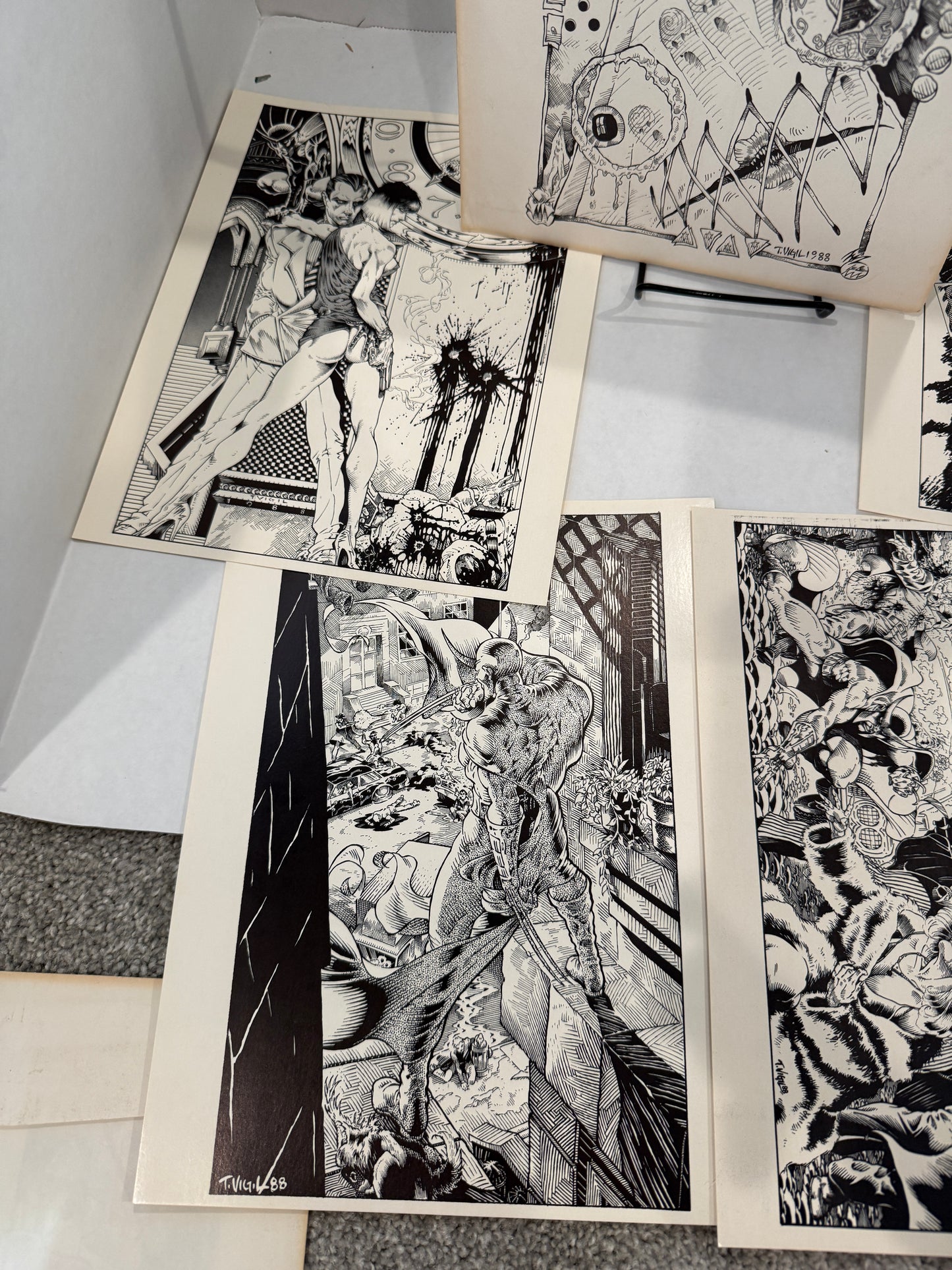 Northstar Faust Portfolio  Tim Vigil 1988 4 Prints