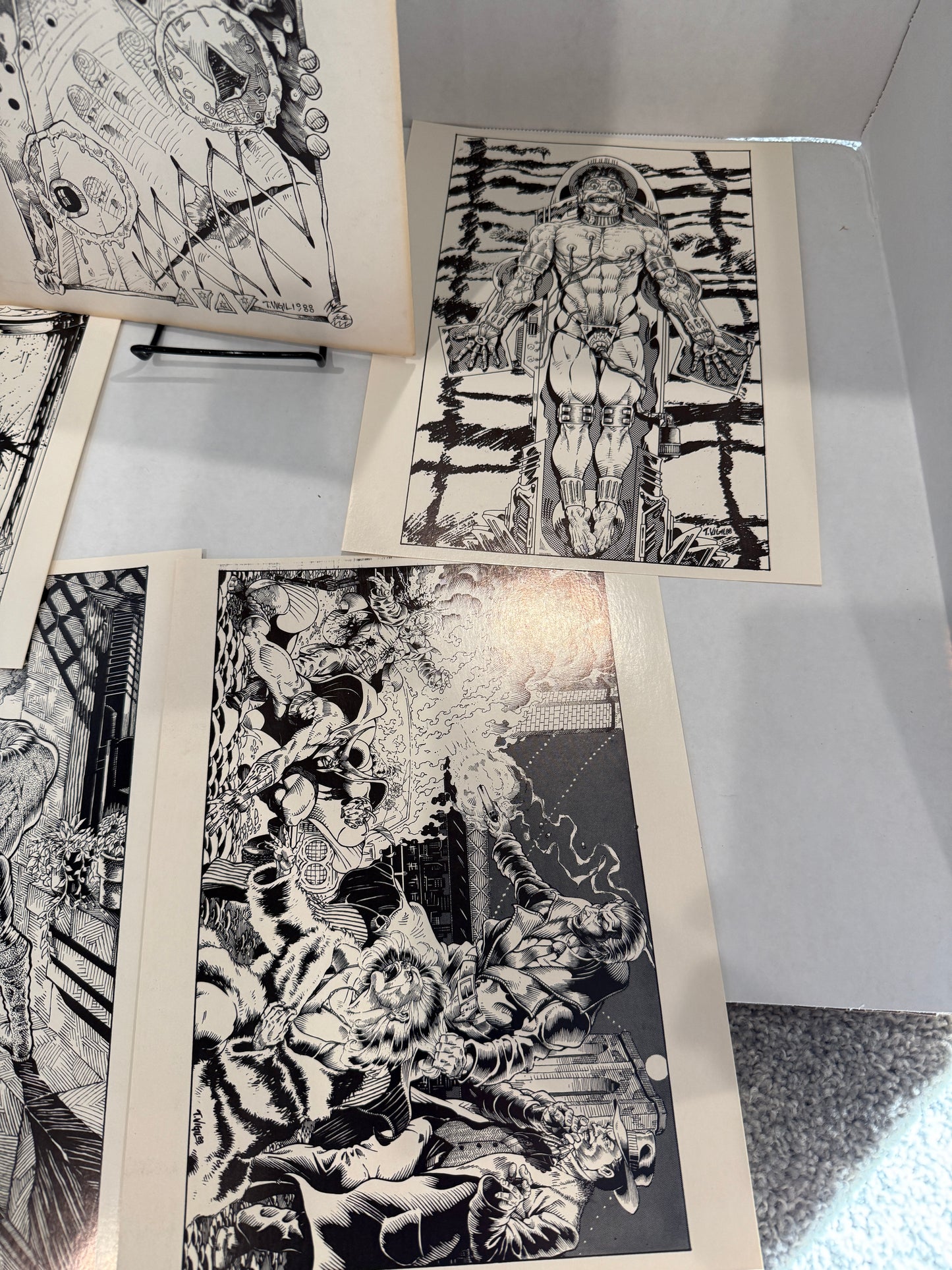 Northstar Faust Portfolio  Tim Vigil 1988 4 Prints