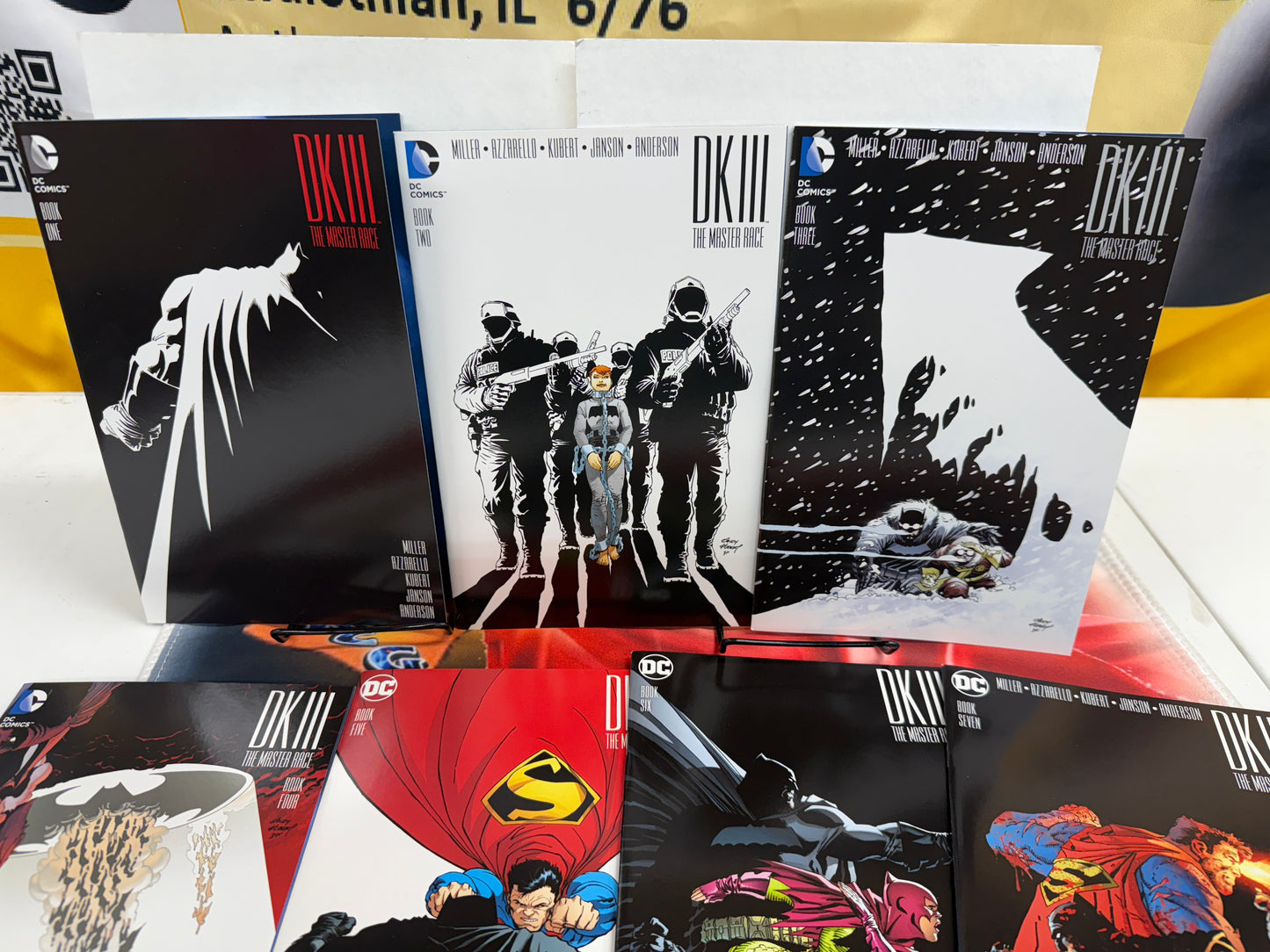 Dark Knight III: The Master Race (2016, DC) #1-7 NM