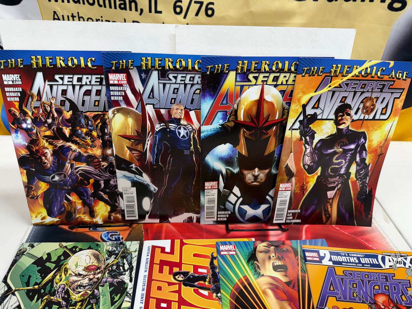 Secret Avengers Lot  #2,3,4,5,13,16,18,22 Marvel Comics 2010