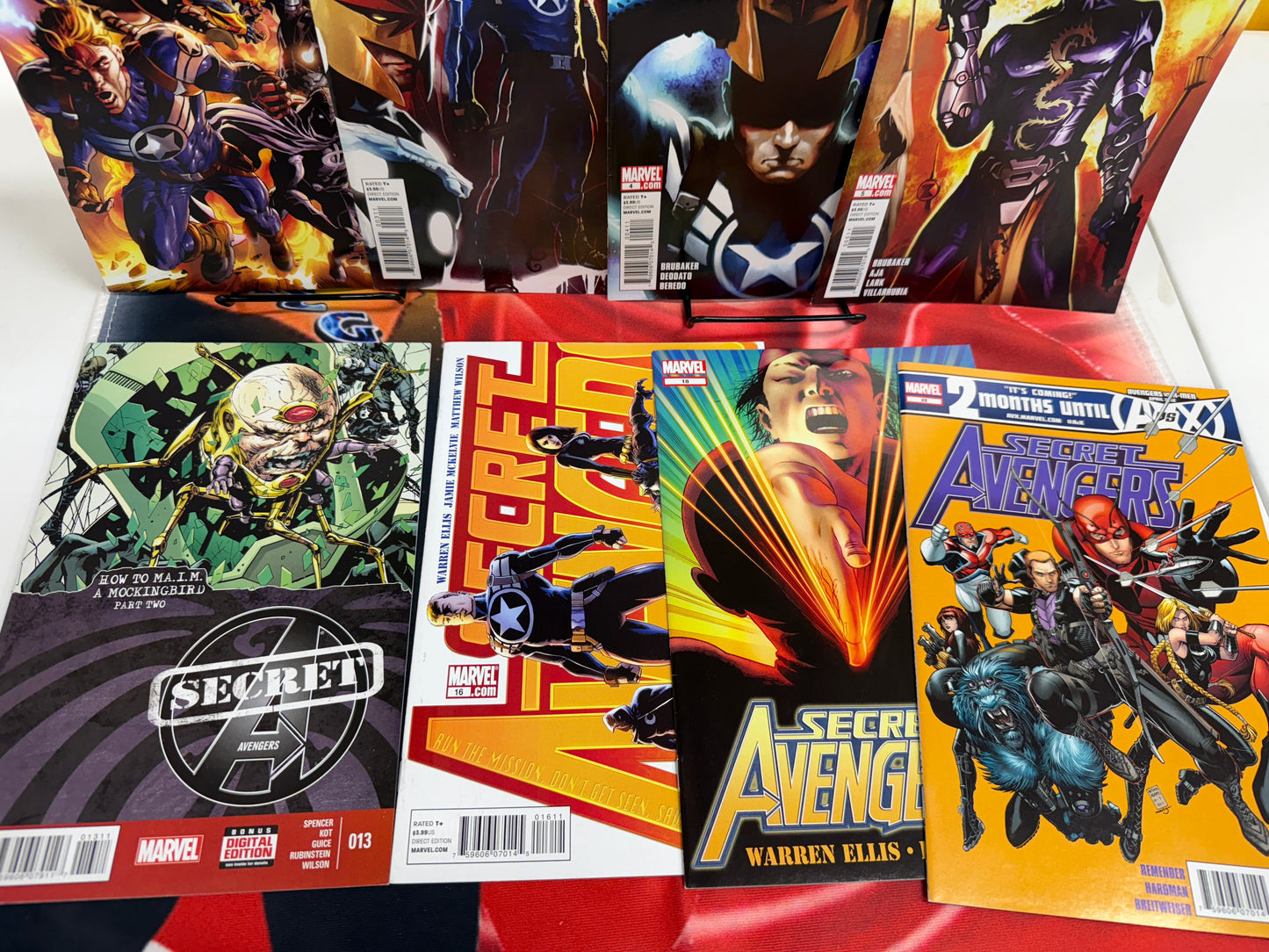 Secret Avengers Lot  #2,3,4,5,13,16,18,22 Marvel Comics 2010