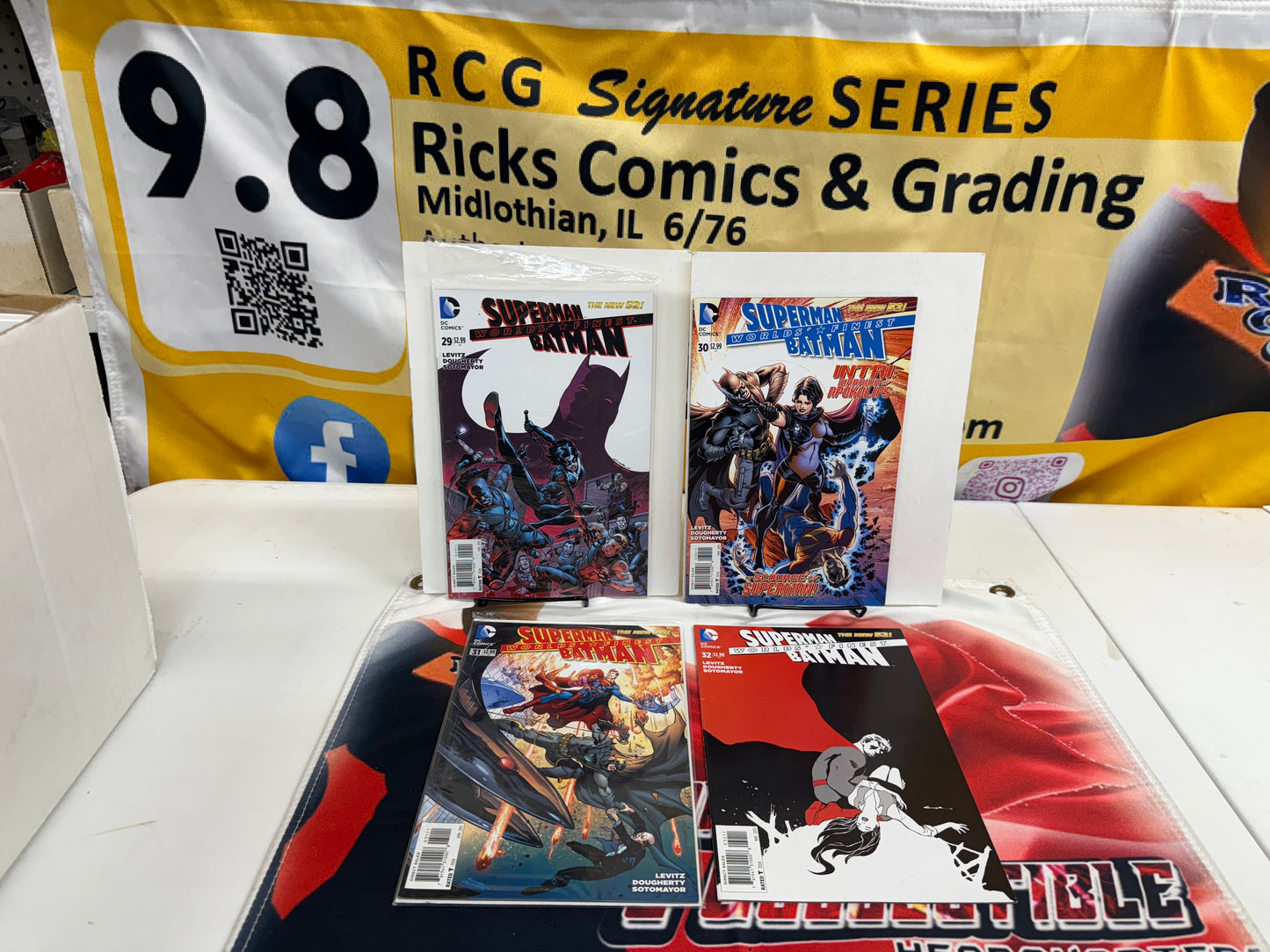 World's Finest: Batman/Superman #29 thru #32, (2015, DC):