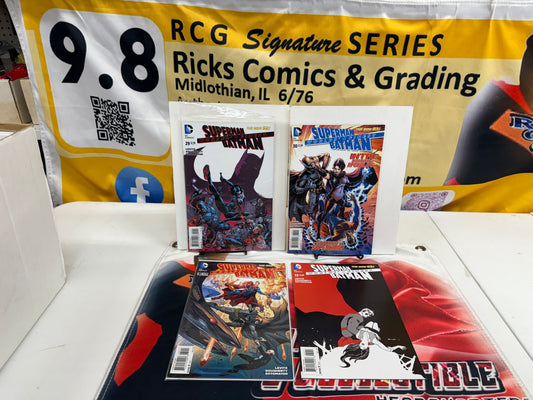 World's Finest: Batman/Superman #29 thru #32, (2015, DC):