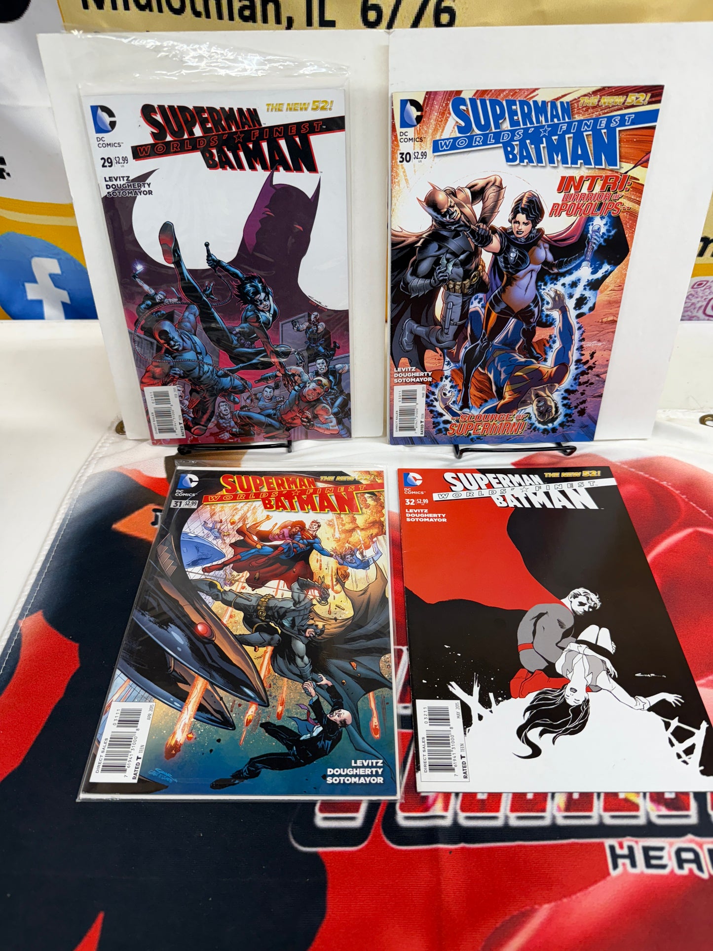 World's Finest: Batman/Superman #29 thru #32, (2015, DC):