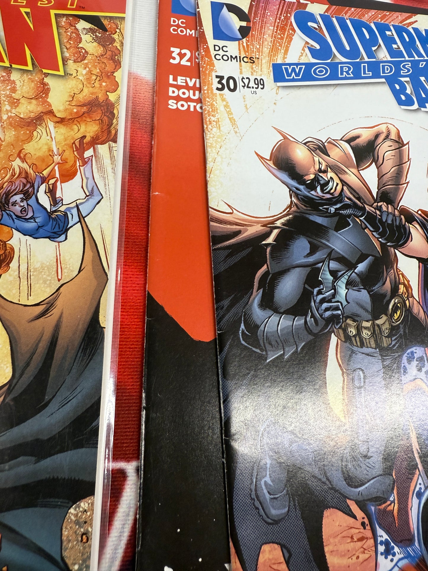 World's Finest: Batman/Superman #29 thru #32, (2015, DC):