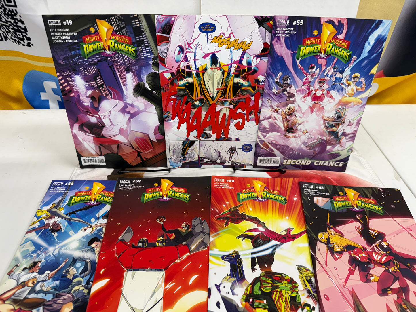 Mighty Morphin Power Rangers Mixed Lot of 9 Issues Boom Studios VF/NM  Nice
