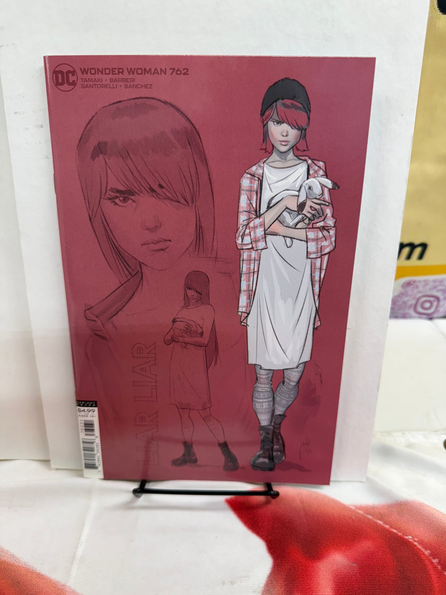 WONDER WOMAN #762 JANIN 1:25 LIAR LIAR DESIGN VARIANT 1ST PRINT DC COMICS (2020)