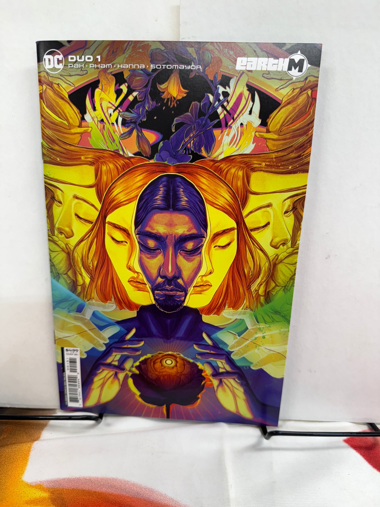 DUO #1  1:25 NIMIT MALAVIA INCENTIVE VARIANT COVER DC MILESTONE  PAK PHAM HANNA