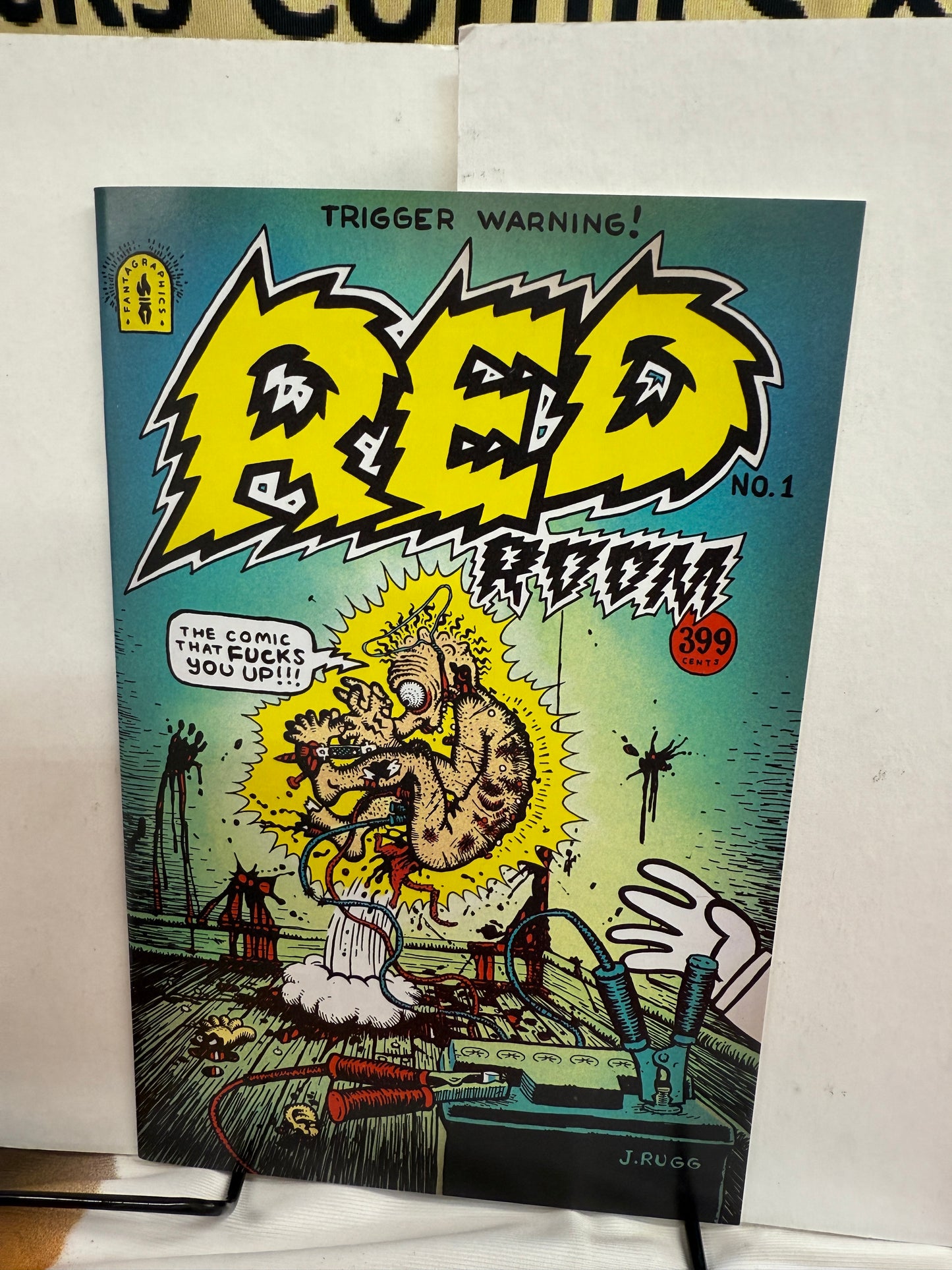 RED ROOM TRIGGER WARNINGS #1 1:10 variant ED PESKOR FANTAGRAPHICS 2021 NM