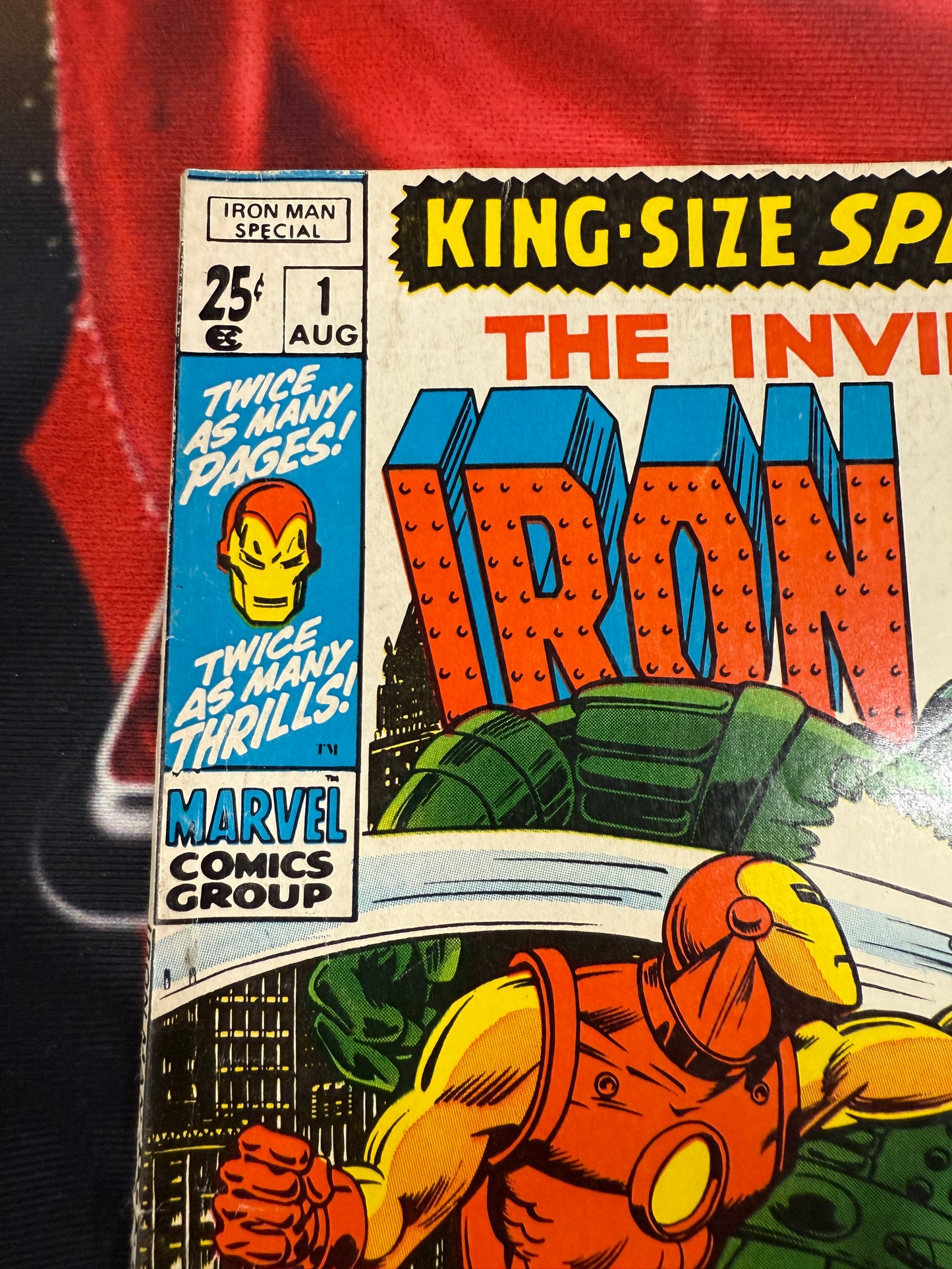 IRON MAN INVINCIBLE KING SIZE SPECIAL #1 AUGUST 1970