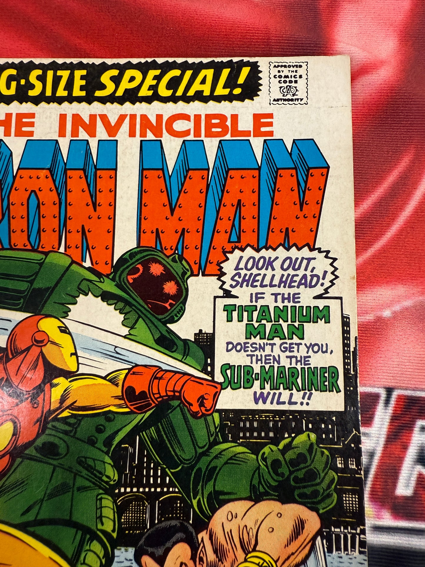 IRON MAN INVINCIBLE KING SIZE SPECIAL #1 AUGUST 1970