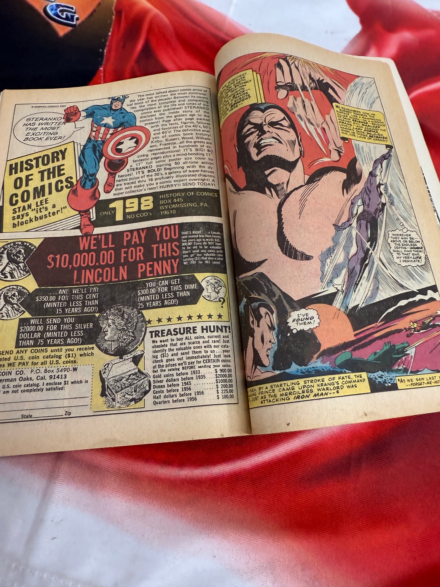 IRON MAN INVINCIBLE KING SIZE SPECIAL #1 AUGUST 1970