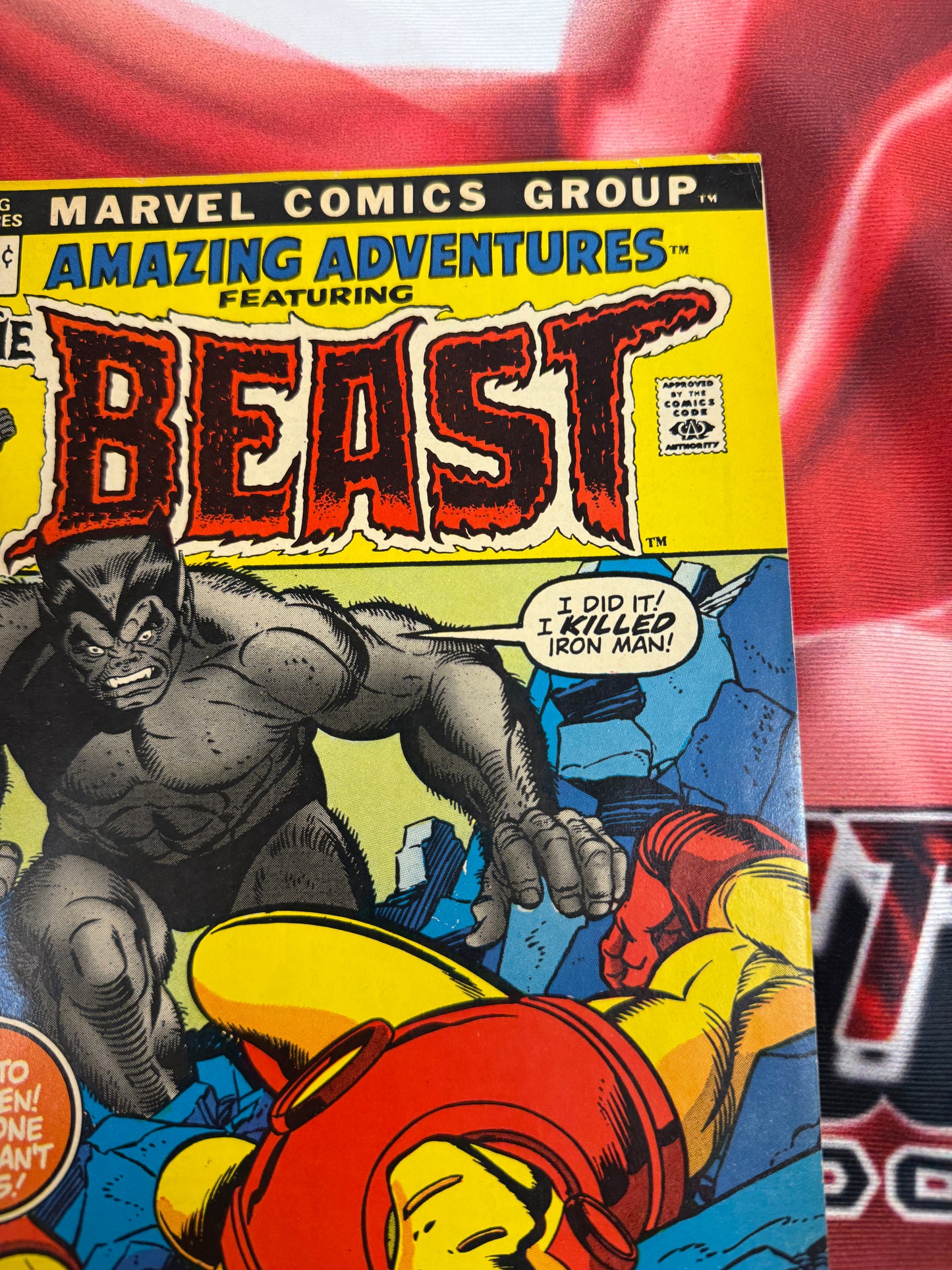 Amazing Adventures #12.  Marvel Comics May 1972. Amazing Beast cover!