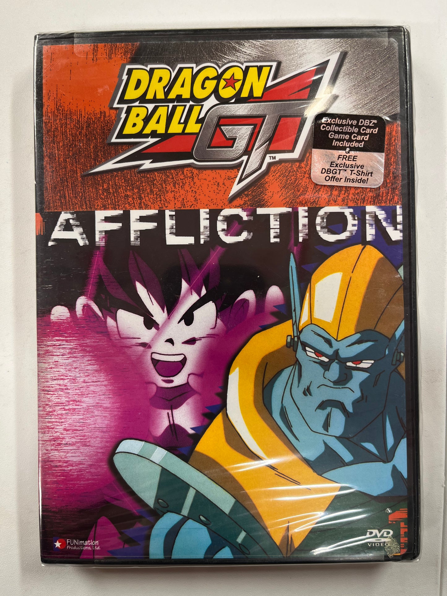 Dragon Ball GT Vol 1 Affliction New Anime DVD Funimation Release