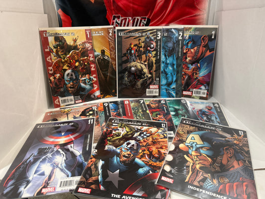 ULTIMATES 2 2005 #1-13 + ANNUAL 1,2 + vol3 + sub sets 48 total issues
