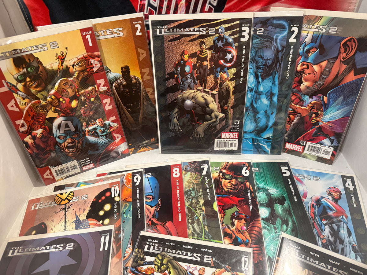 ULTIMATES 2 2005 #1-13 + ANNUAL 1,2 + vol3 + sub sets 48 total issues