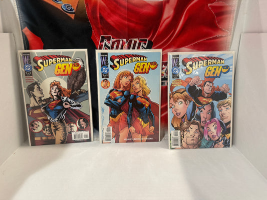Superman Gen 13 # 1 - 3