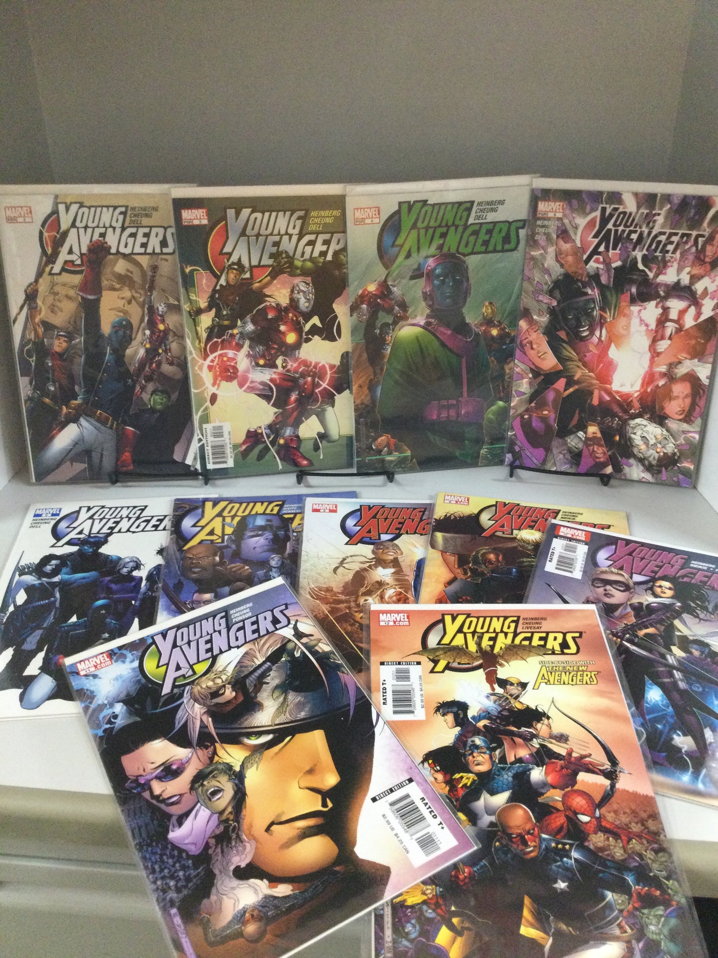 Young Avengers #1-12 (Marvel 2005) 1st Appearance Kate Bishop & Iron Lad