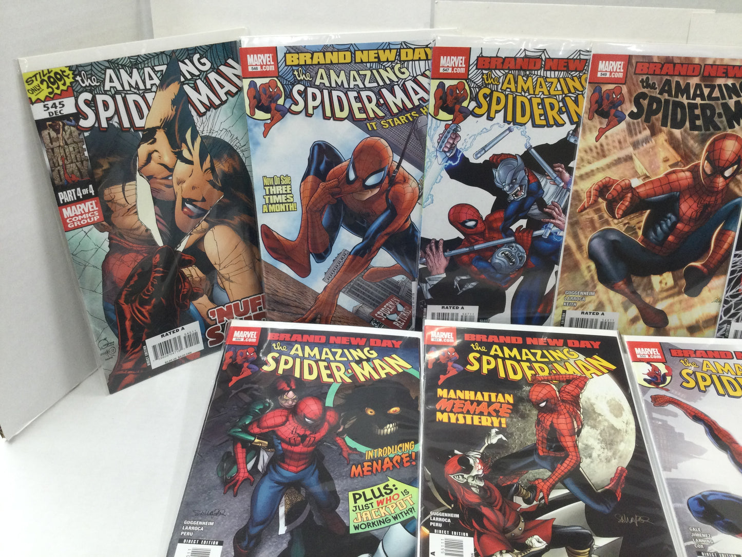 Amazing Spider-Man #546-564 Brand New Day Complete Full Run Marvel Comics 2008