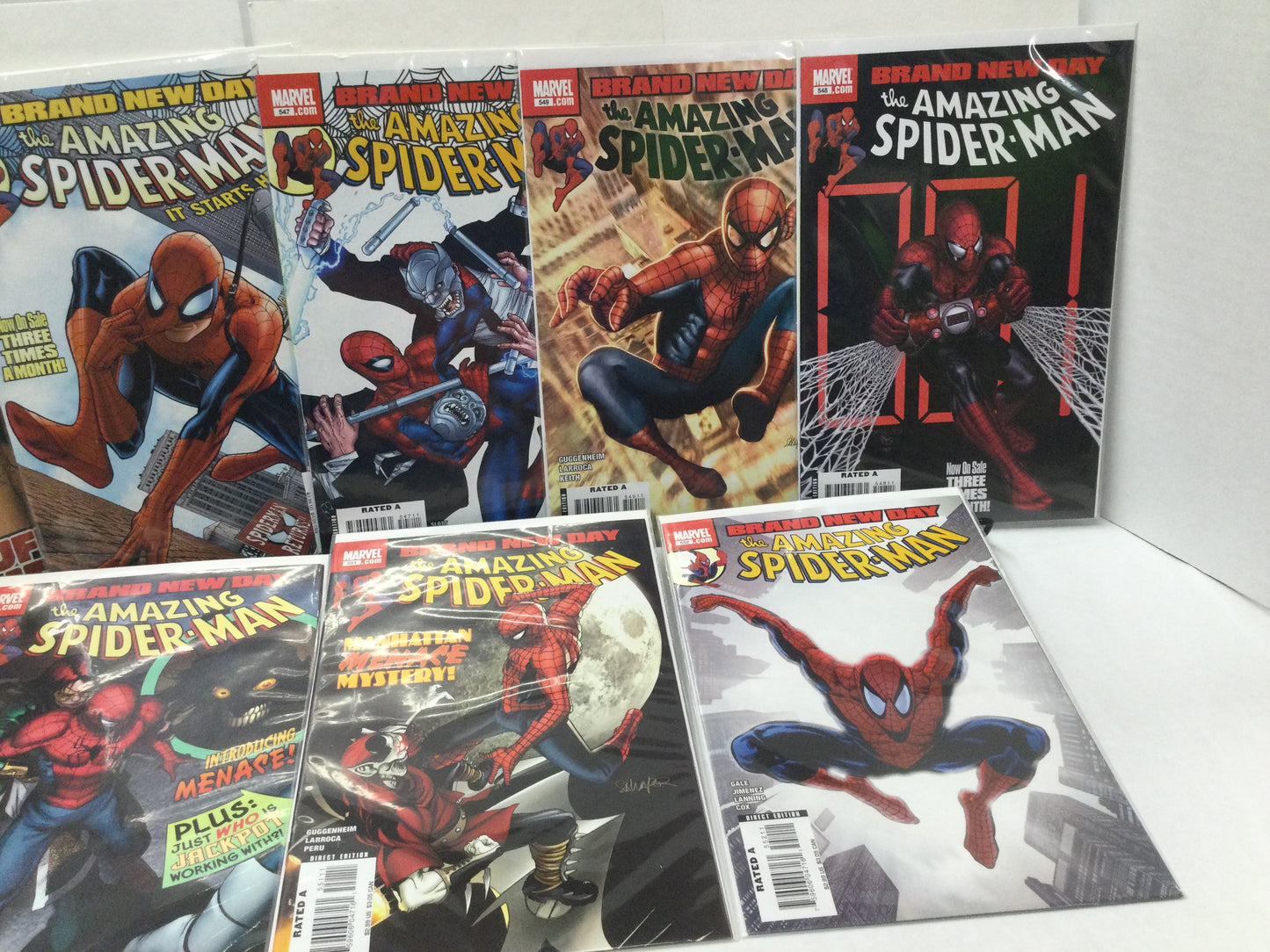 Amazing Spider-Man #546-564 Brand New Day Complete Full Run Marvel Comics 2008