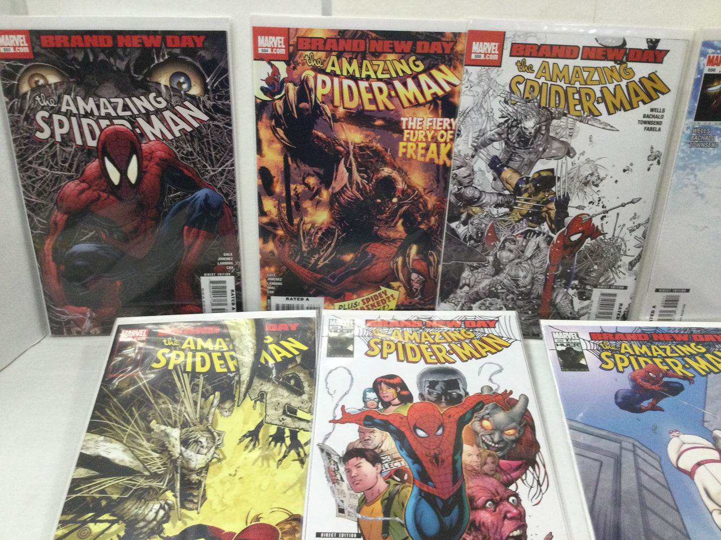 Amazing Spider-Man #546-564 Brand New Day Complete Full Run Marvel Comics 2008