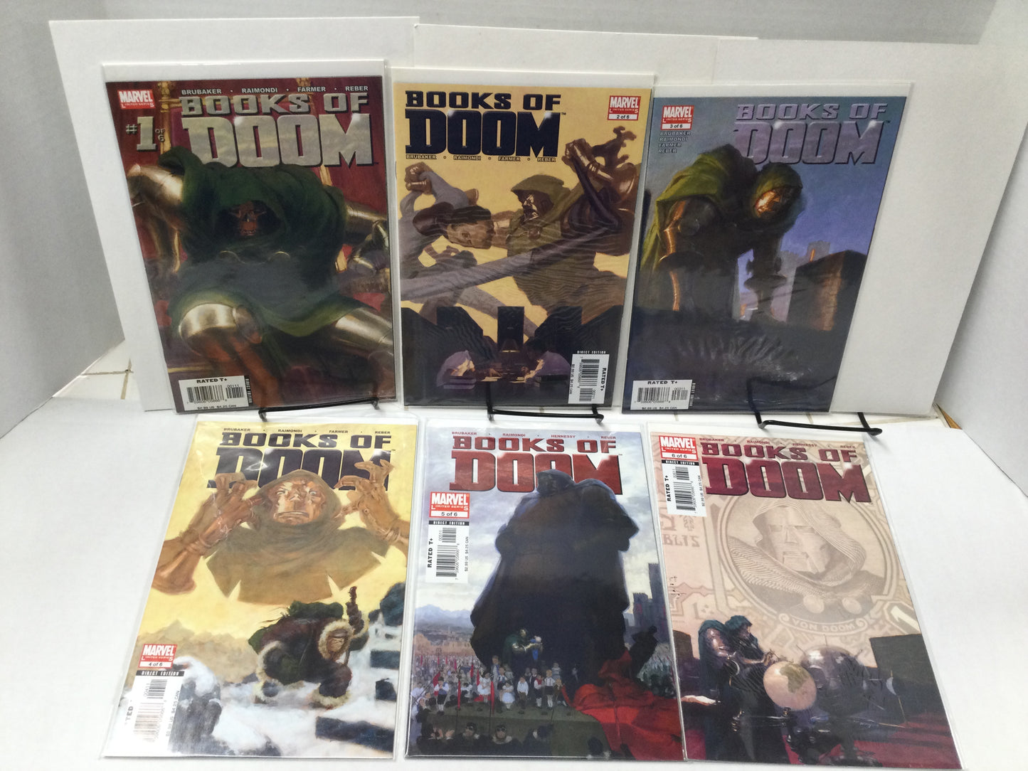 Books Of Doom #1-6 Complete Set Origin Doctor Doom Marvel 2005