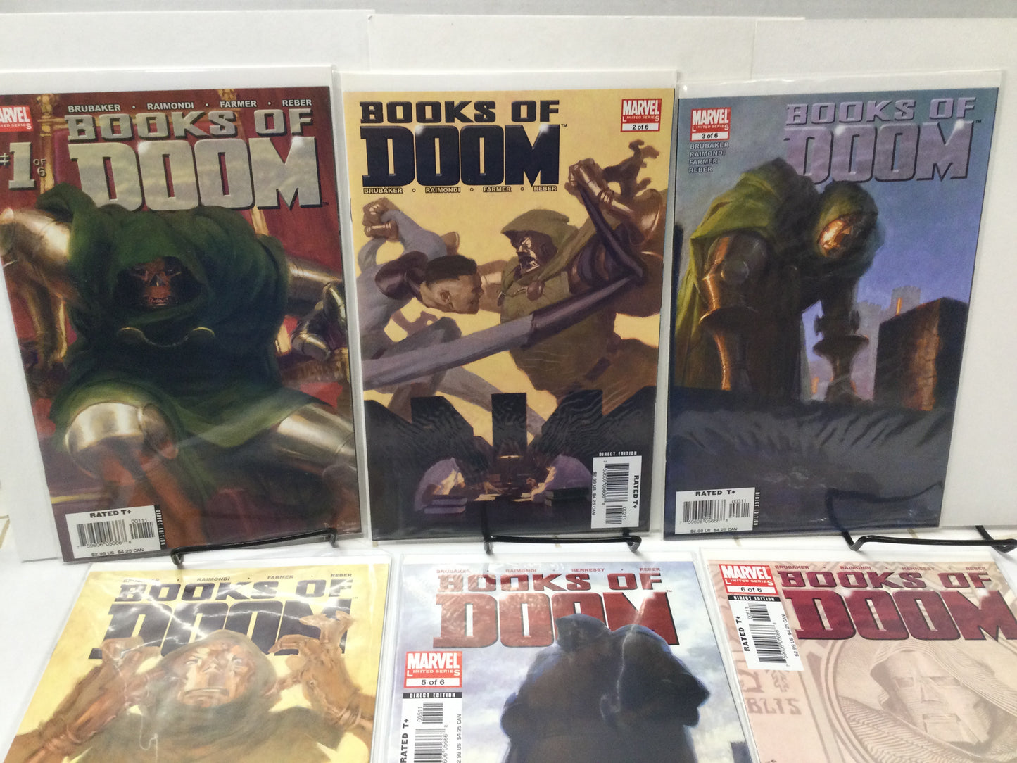 Books Of Doom #1-6 Complete Set Origin Doctor Doom Marvel 2005