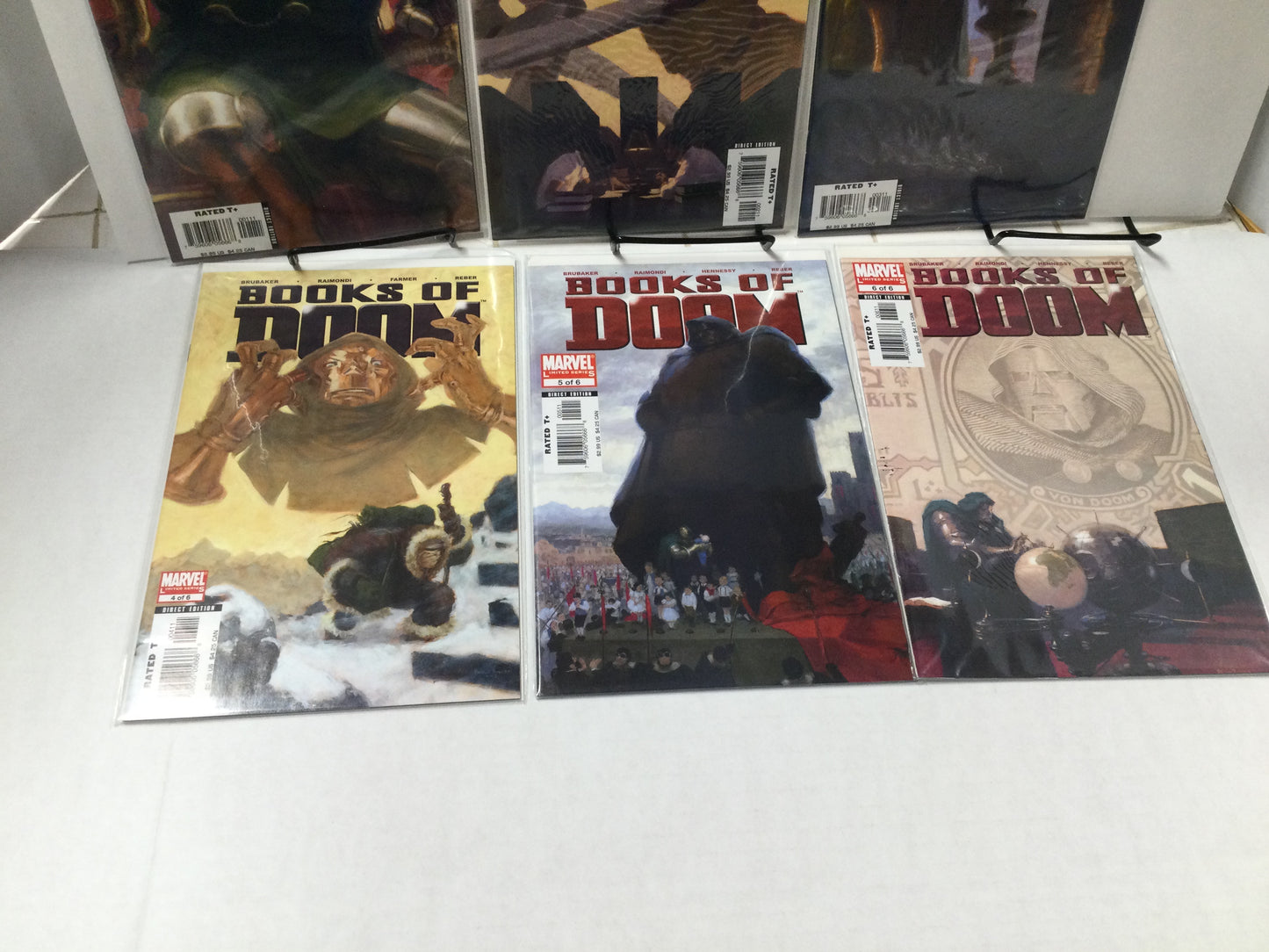 Books Of Doom #1-6 Complete Set Origin Doctor Doom Marvel 2005