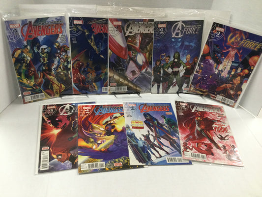 A-Force #1 2 3 (2016)  All New All Different Avengers 1-6 2015 set