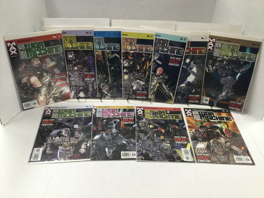 U.S. War Machine #1-12 - (missing #3 to complete the set) (Marvel/Max 2001)