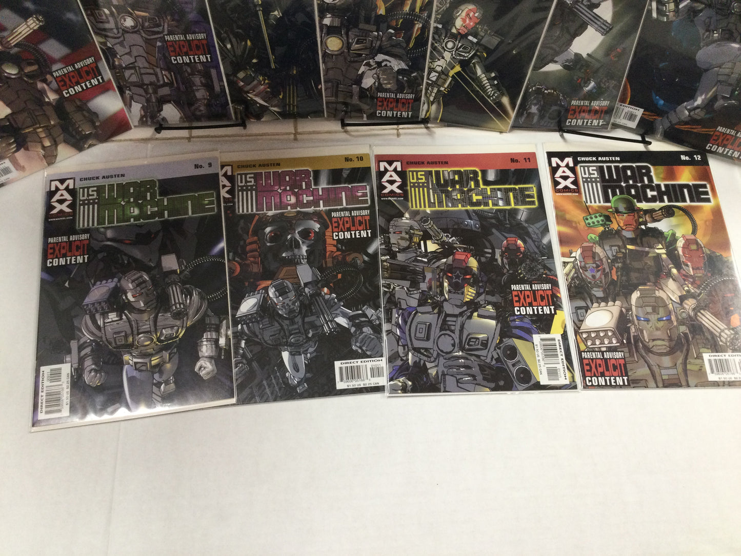 U.S. War Machine #1-12 - (missing #3 to complete the set) (Marvel/Max 2001)