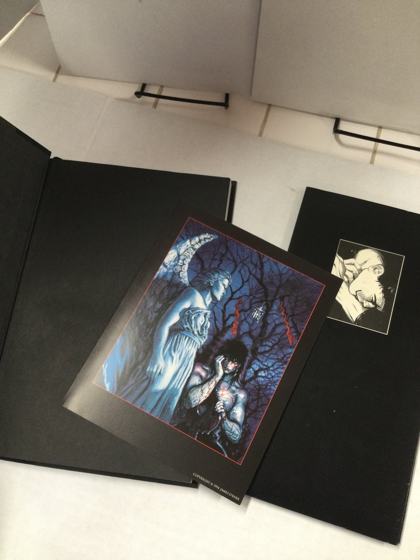 The Crow Signed Slipcase Set - HC, CD & Print -  Graphitti Designs, 724/1500 HTF