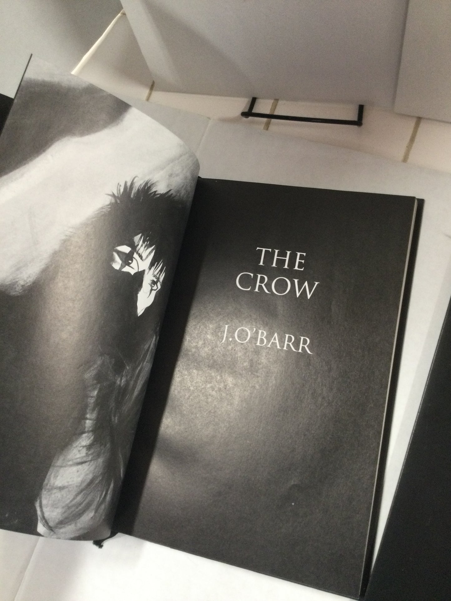 The Crow Signed Slipcase Set - HC, CD & Print -  Graphitti Designs, 724/1500 HTF