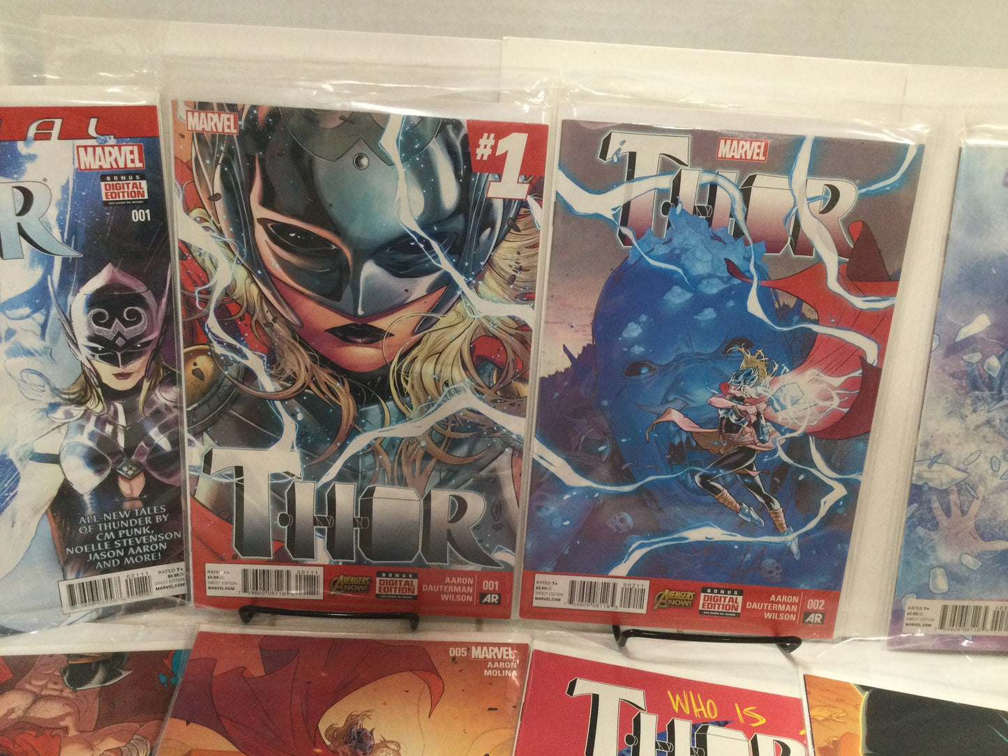 THOR VOL. 4 #1-8, ANNUAL #1- 1ST JANE FOSTER THOR VF/NM (2014) MARVEL