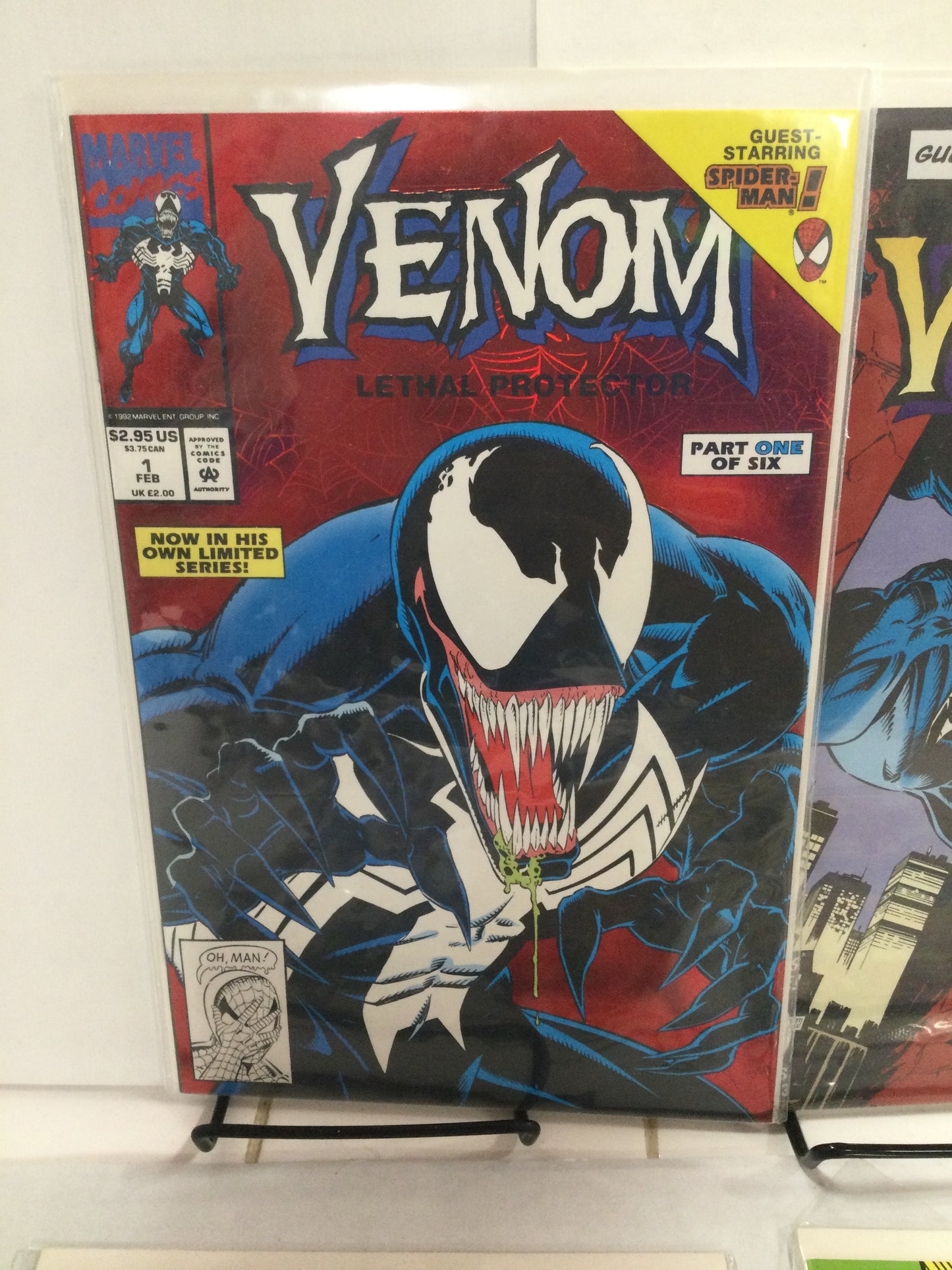 Venom Lethal Protector # 1-6 1st Solo Series Complete, NM - 🔑 1st Scream, 1993