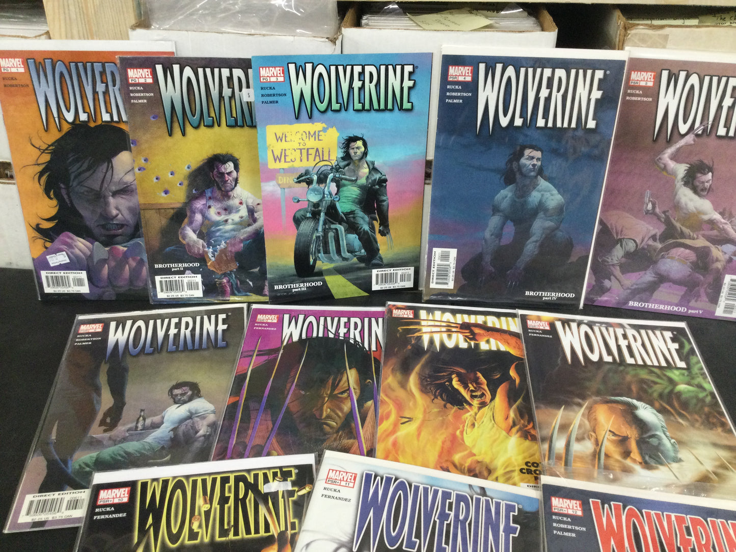 Wolverine (vol 3) 12-issue lot # 1-12  Marvel Comics 2003