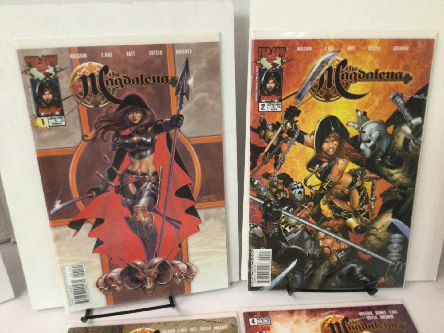 The Magdalena #1, #4 - 2003 - Top Cow/Image Comic Lot.