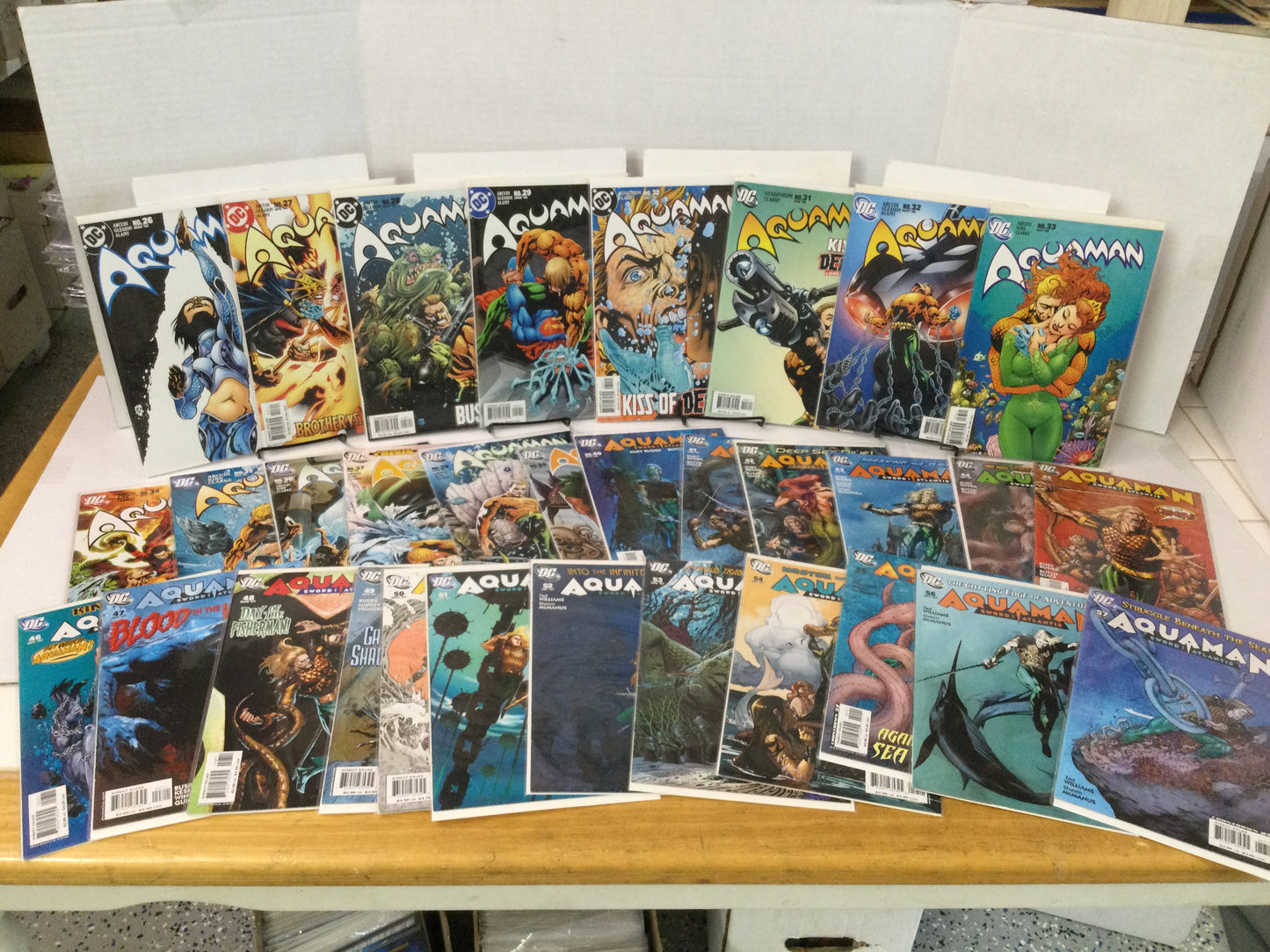 Aquaman #1-57 Complete series (DC 2003) + Secret Files 2003.