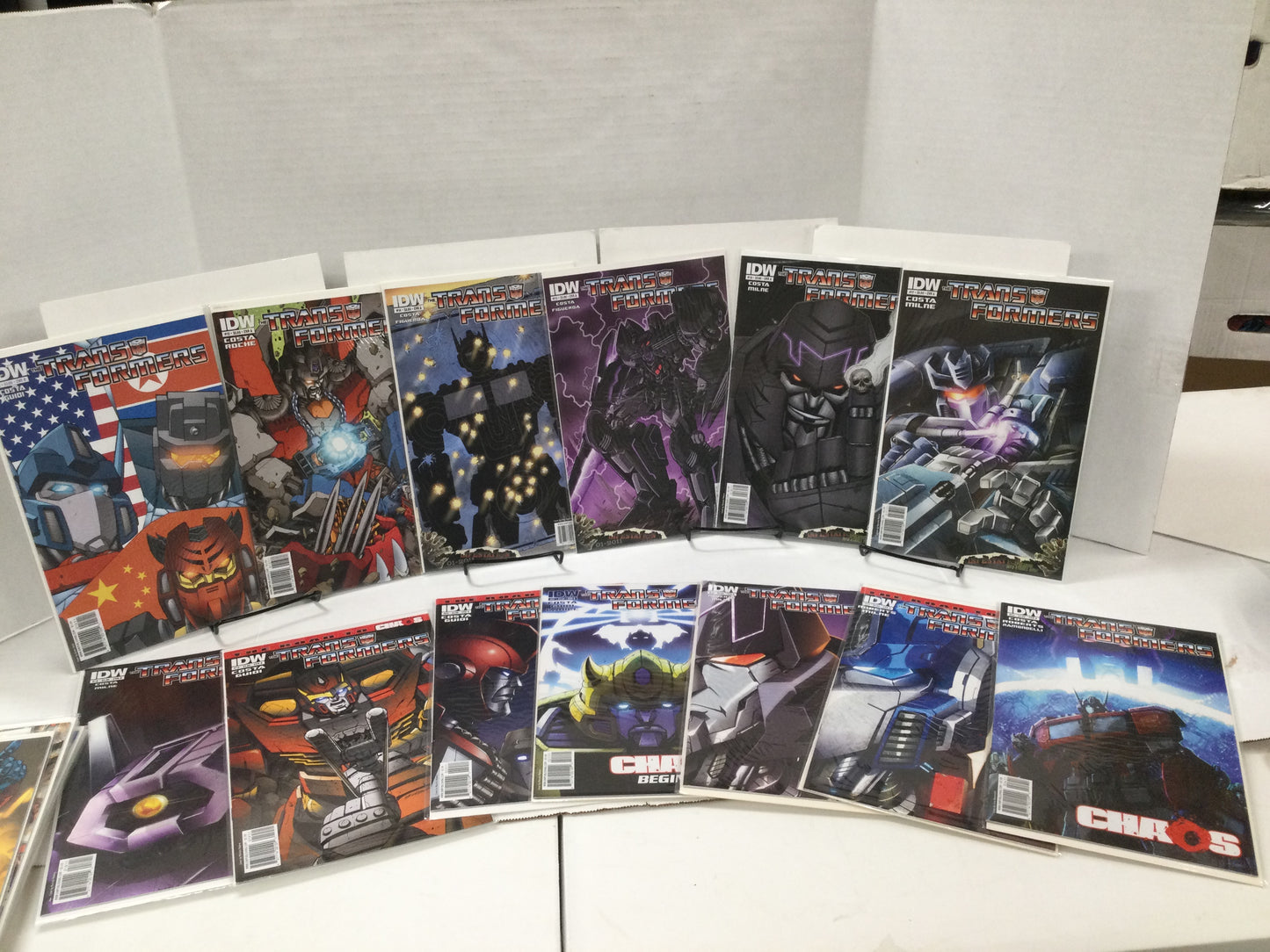 TRANSFORMERS 1-24 consecutive lot of 24 issues  Mike Costa IDW 2009