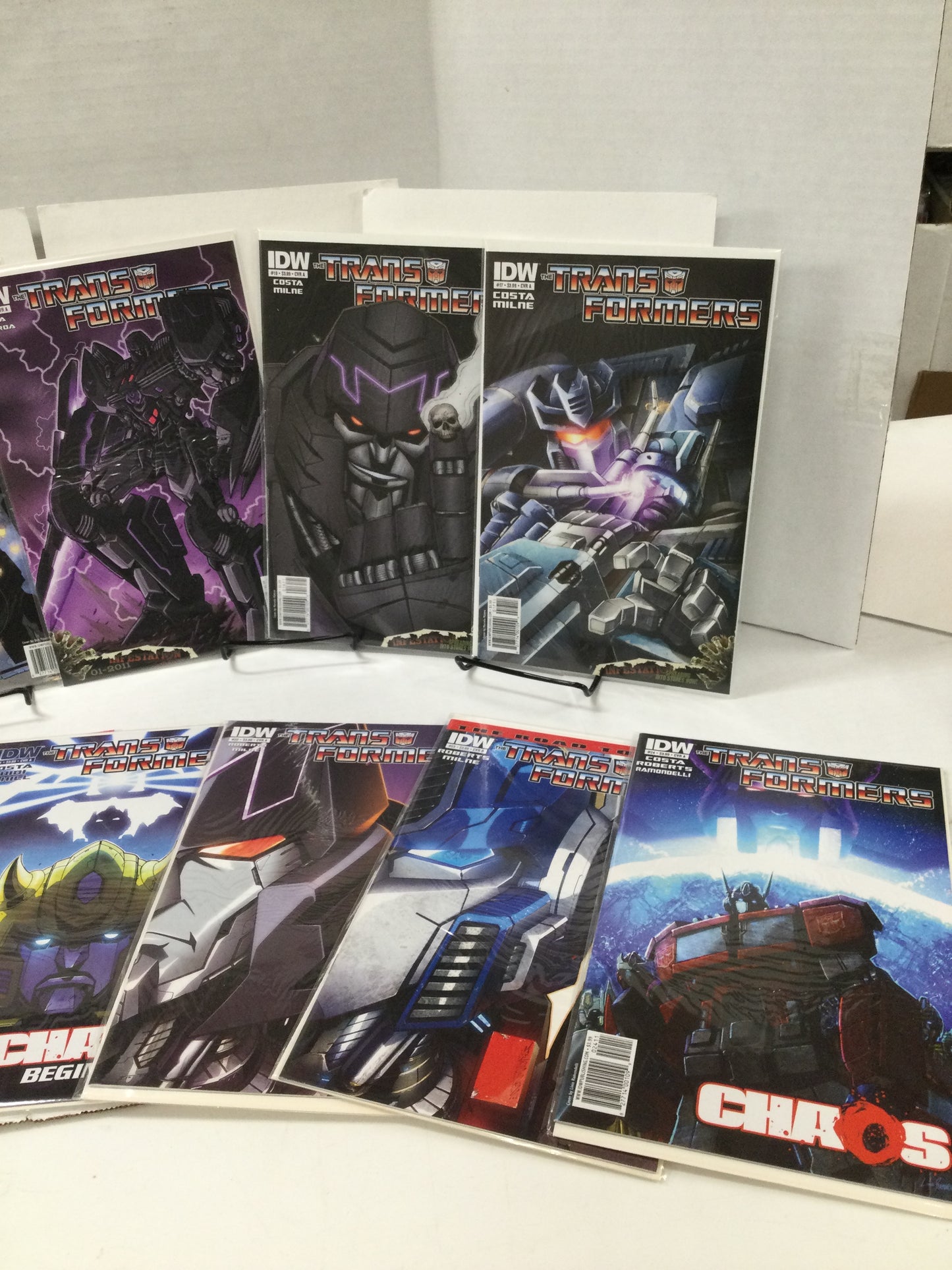 TRANSFORMERS 1-24 consecutive lot of 24 issues  Mike Costa IDW 2009