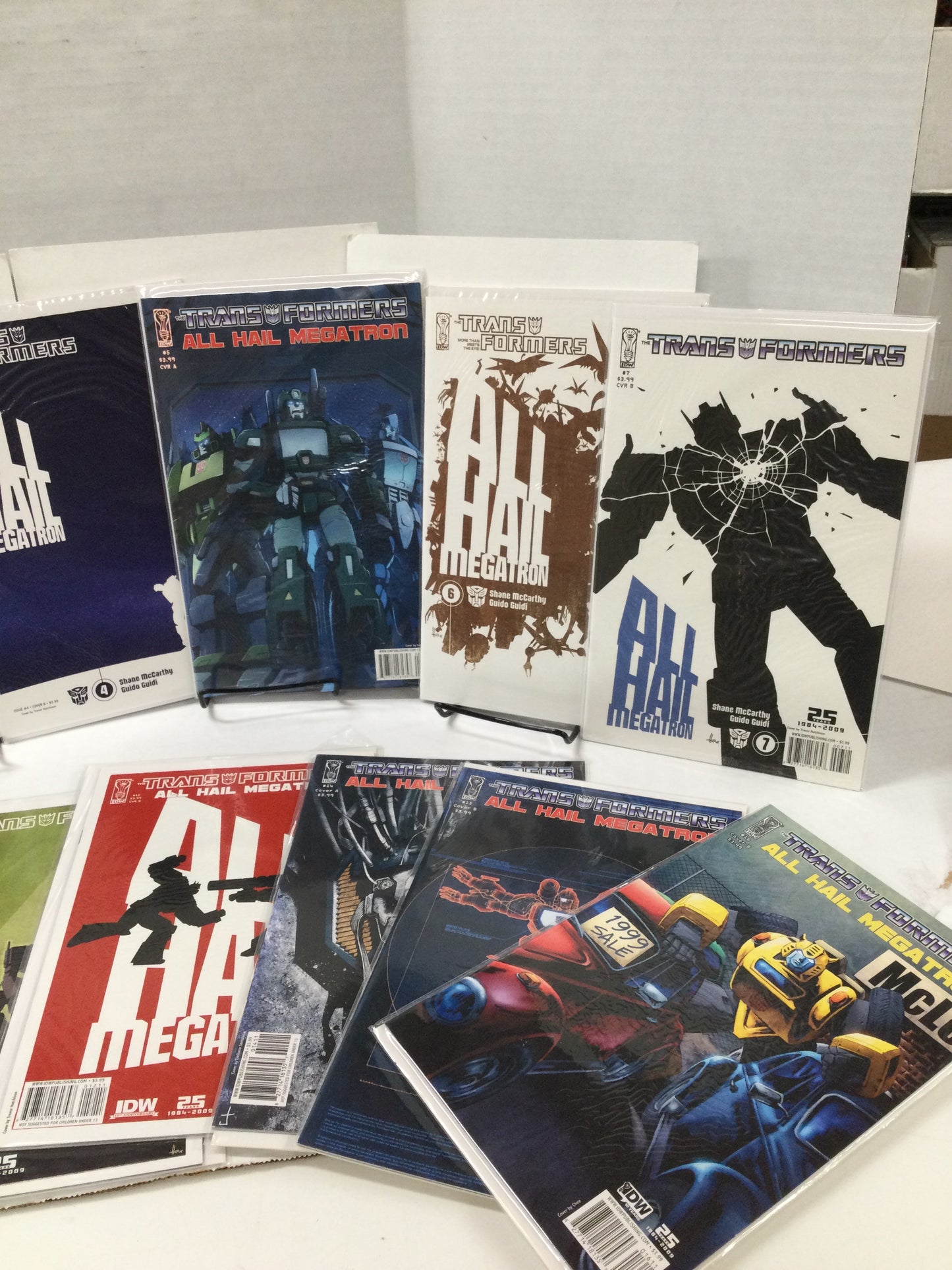 TRANSFORMERS - ALL HAIL MEGATRON - #1-16 Complete Series Set