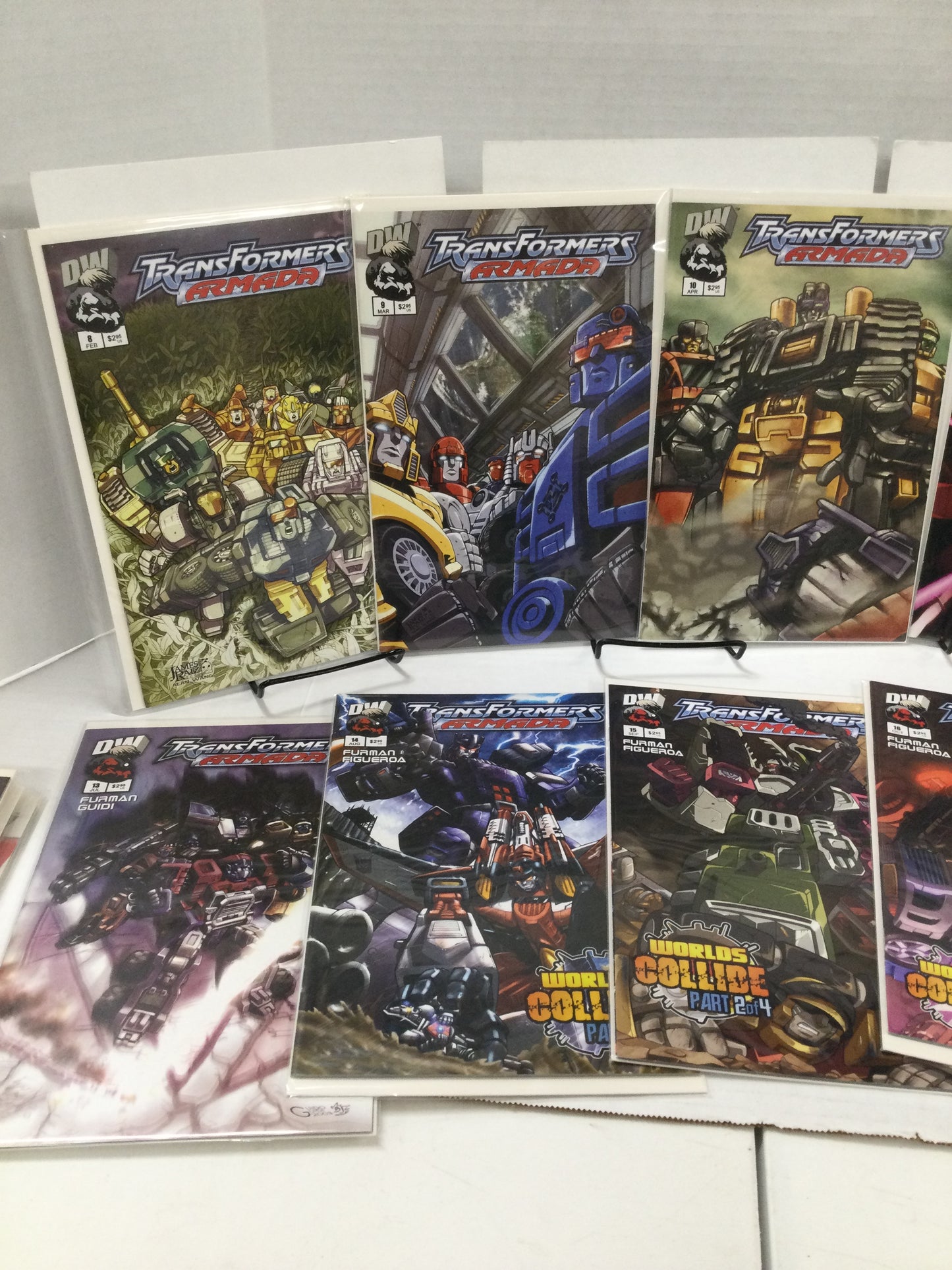 Transformers Armada 1-18 Full Run DW Comics (2002-2003) +#1 Foil +  Preview