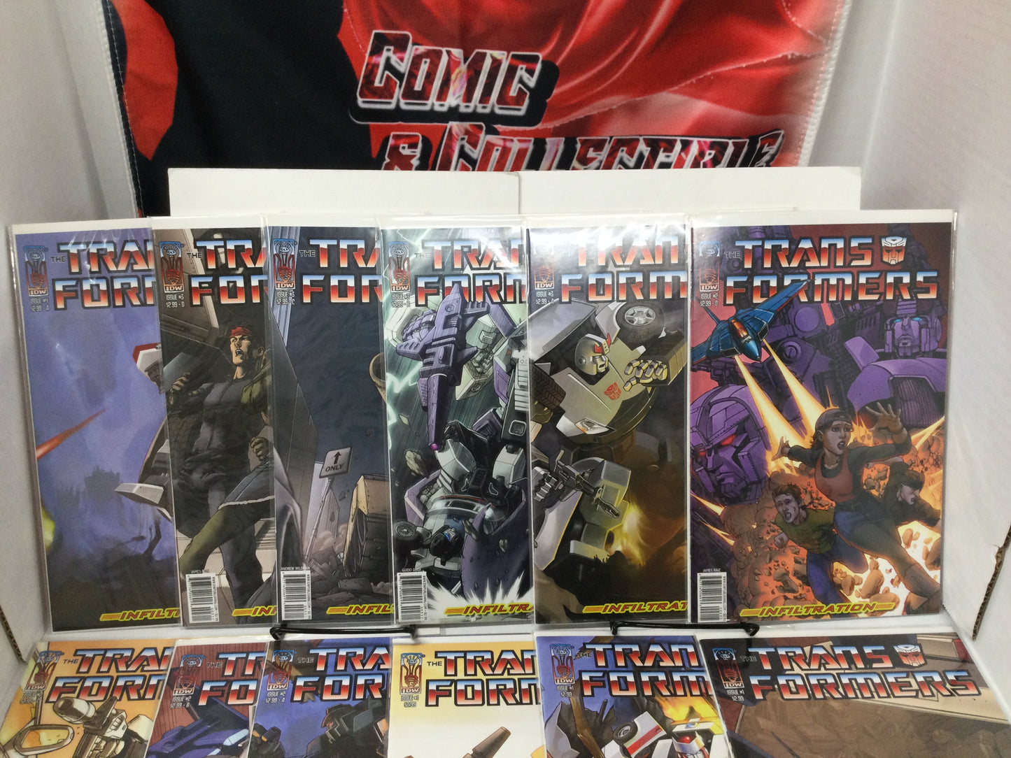Transformers Infiltration Issues # 1-6 2006 IDW Publishing Simon Furman E. J. Su